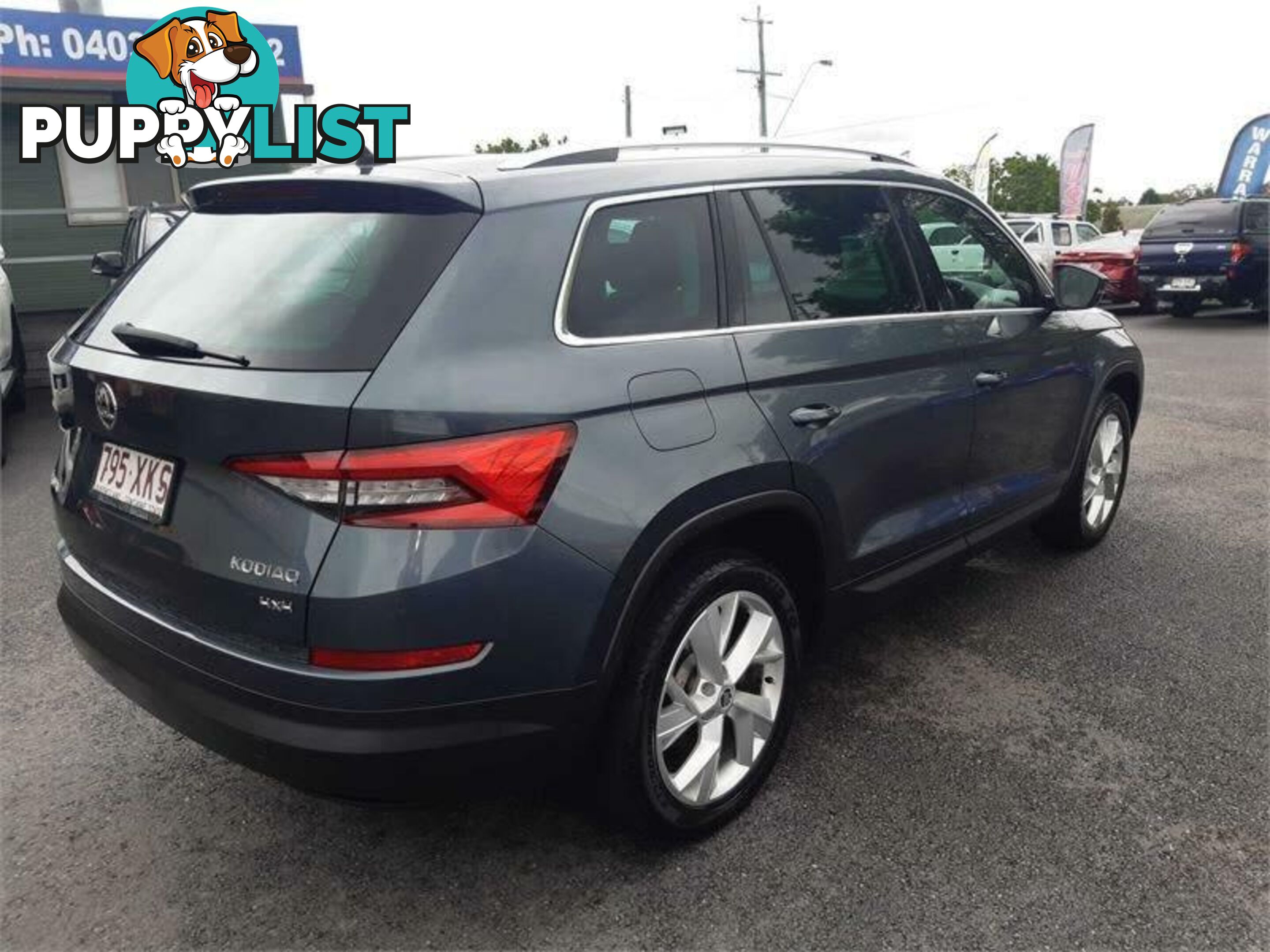 2017 Skoda Kodiaq NS MY18 132 TSI (4x4) Grey 7 Speed Auto Direct Shift Wagon