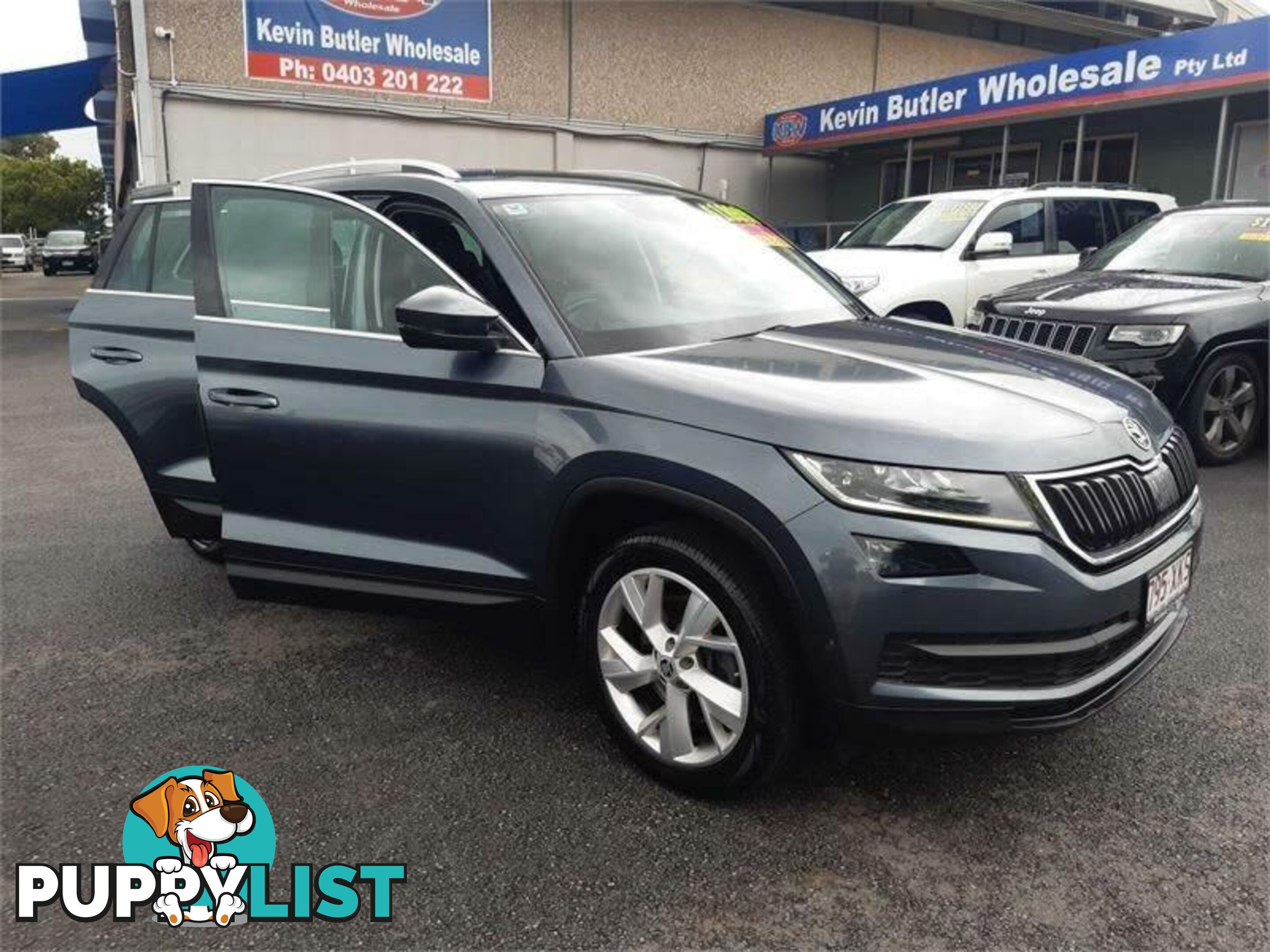 2017 Skoda Kodiaq NS MY18 132 TSI (4x4) Grey 7 Speed Auto Direct Shift Wagon