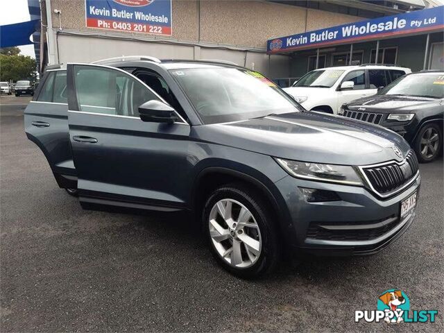 2017 Skoda Kodiaq NS MY18 132 TSI (4x4) Grey 7 Speed Auto Direct Shift Wagon