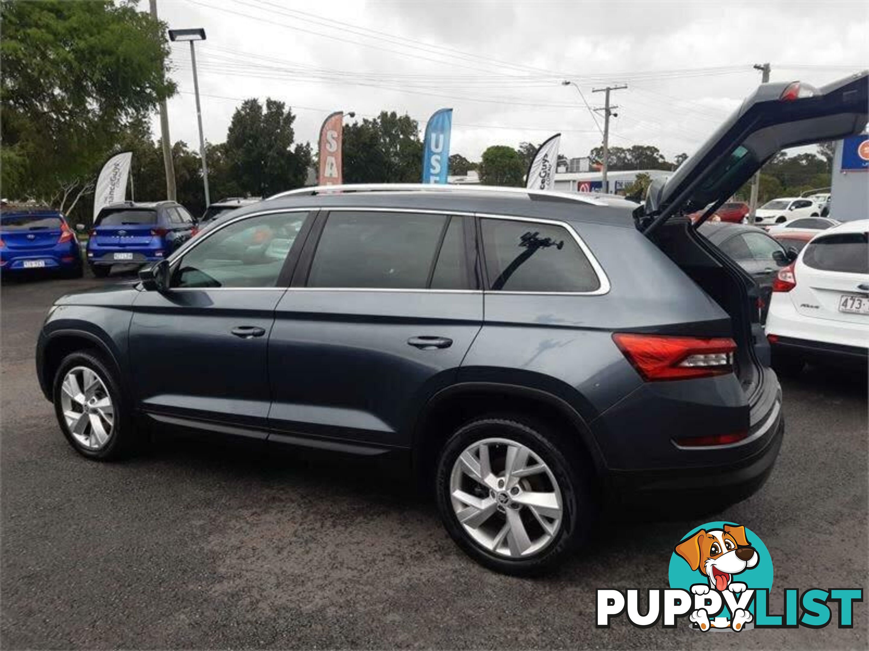 2017 Skoda Kodiaq NS MY18 132 TSI (4x4) Grey 7 Speed Auto Direct Shift Wagon