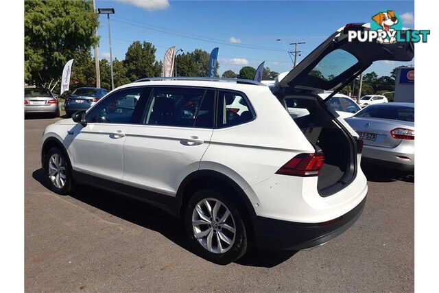 2018 Volkswagen TIGUAN ALLSPACE 110 TDI COMFORTLINE 5NA MY18