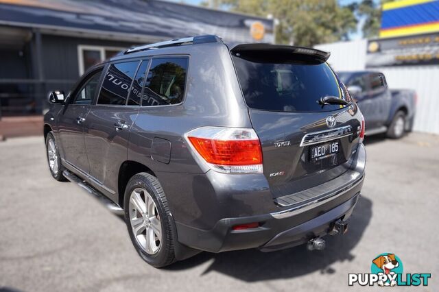 2011 TOYOTA KLUGER   WAGON