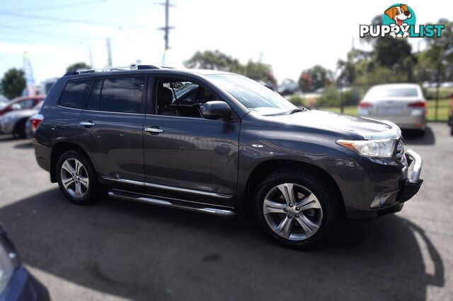 2011 TOYOTA KLUGER   WAGON