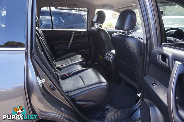 2011 TOYOTA KLUGER   WAGON