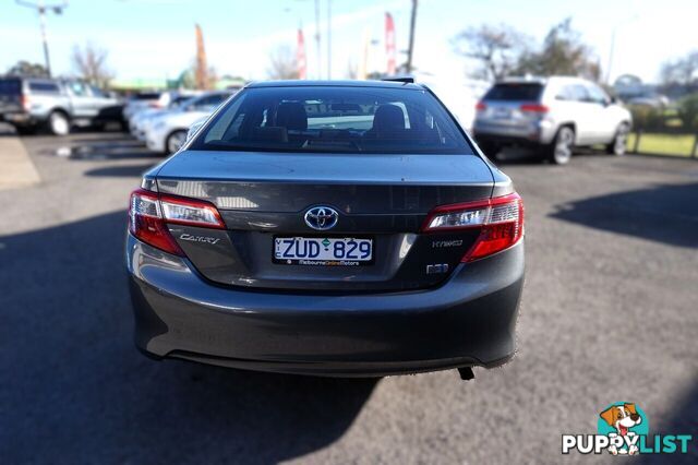 2013 TOYOTA CAMRY   SEDAN