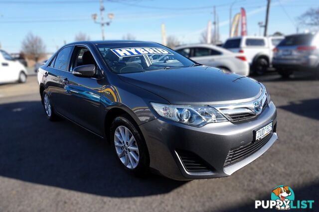 2013 TOYOTA CAMRY   SEDAN