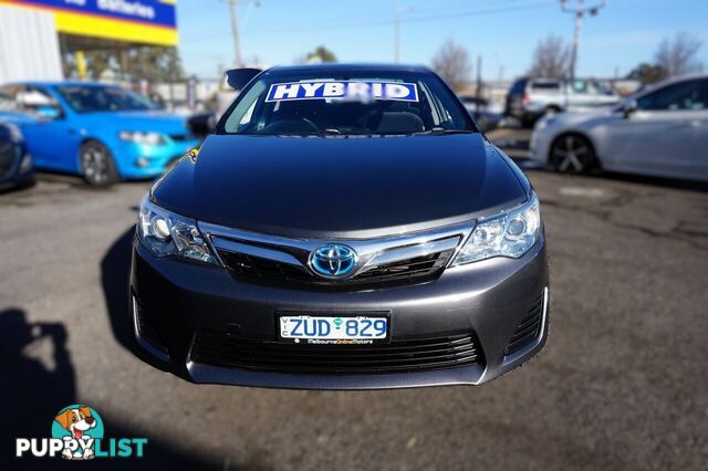 2013 TOYOTA CAMRY   SEDAN