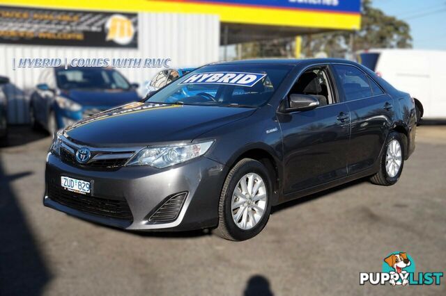 2013 TOYOTA CAMRY   SEDAN