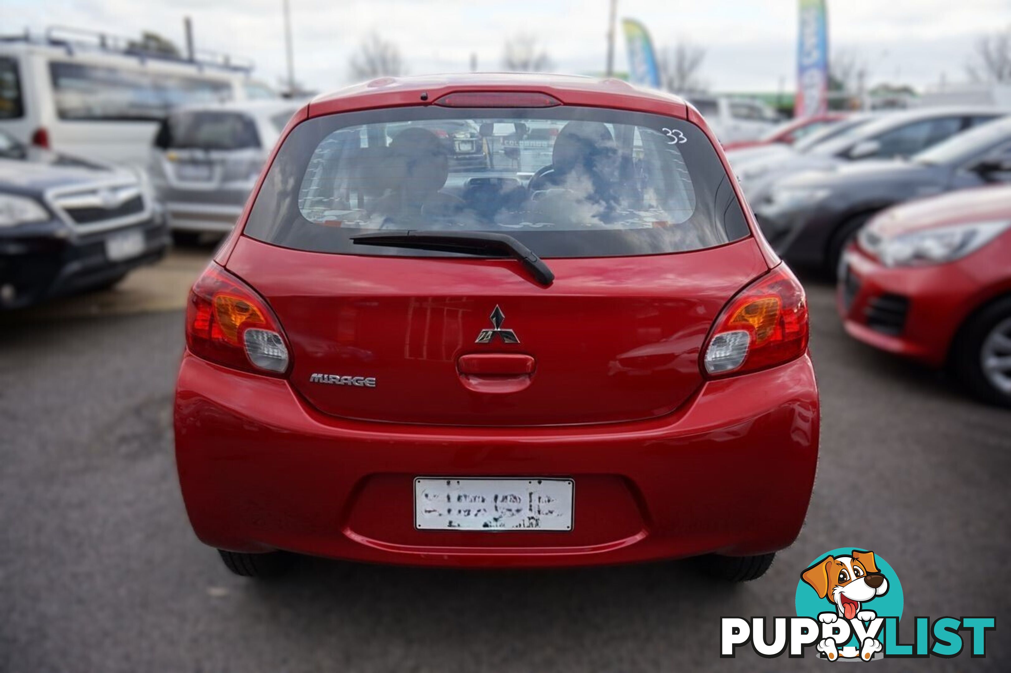 2013 MITSUBISHI MIRAGE   HATCHBACK