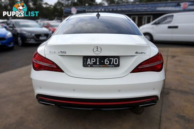 2017 MERCEDES-BENZ CLA-CLASS   COUPE