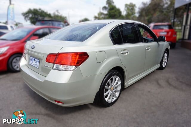 2011 SUBARU LIBERTY   SEDAN