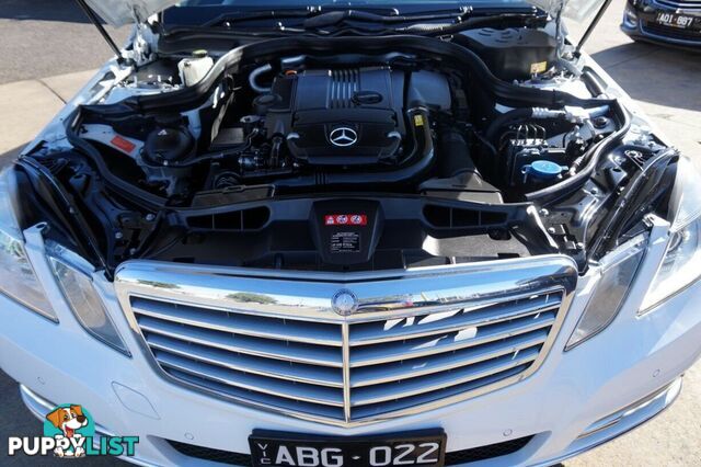 2013 MERCEDES-BENZ E-CLASS   SEDAN