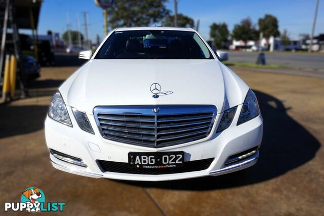 2013 MERCEDES-BENZ E-CLASS   SEDAN