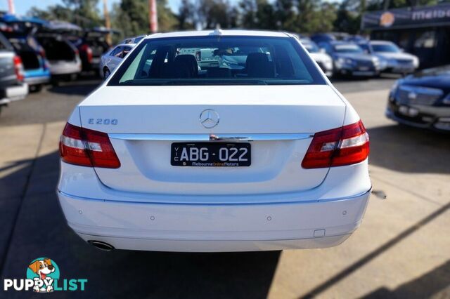2013 MERCEDES-BENZ E-CLASS   SEDAN