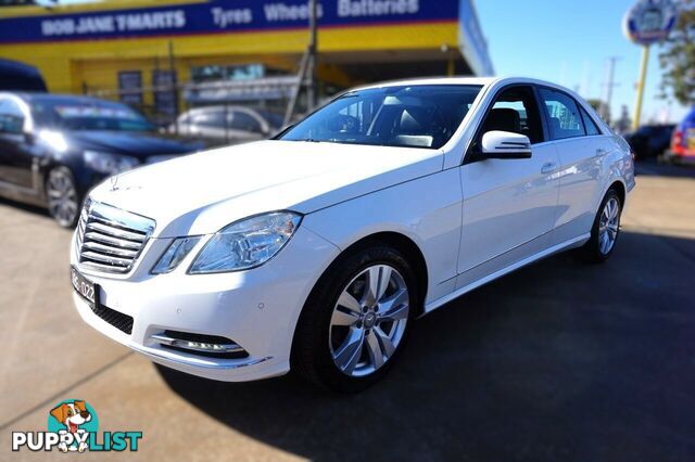 2013 MERCEDES-BENZ E-CLASS   SEDAN