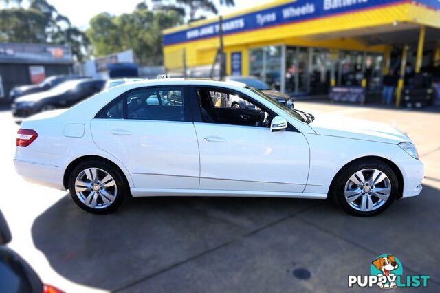 2013 MERCEDES-BENZ E-CLASS   SEDAN