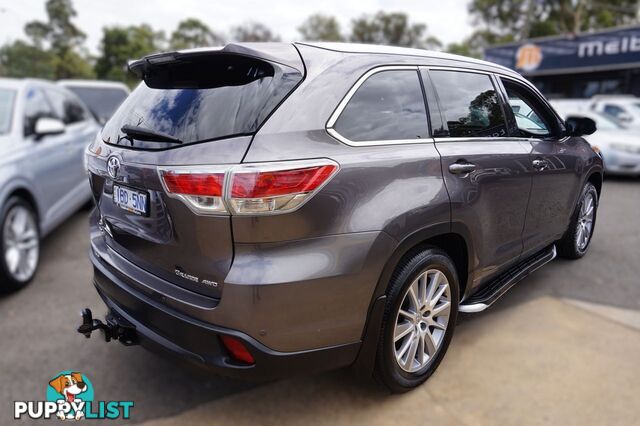 2014 TOYOTA KLUGER   WAGON