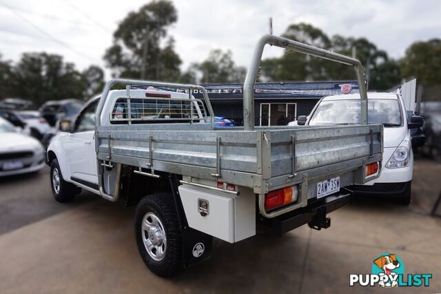 2016 HOLDEN COLORADO   CAB CHASSIS