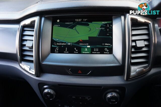 2018 FORD RANGER   DUAL CAB