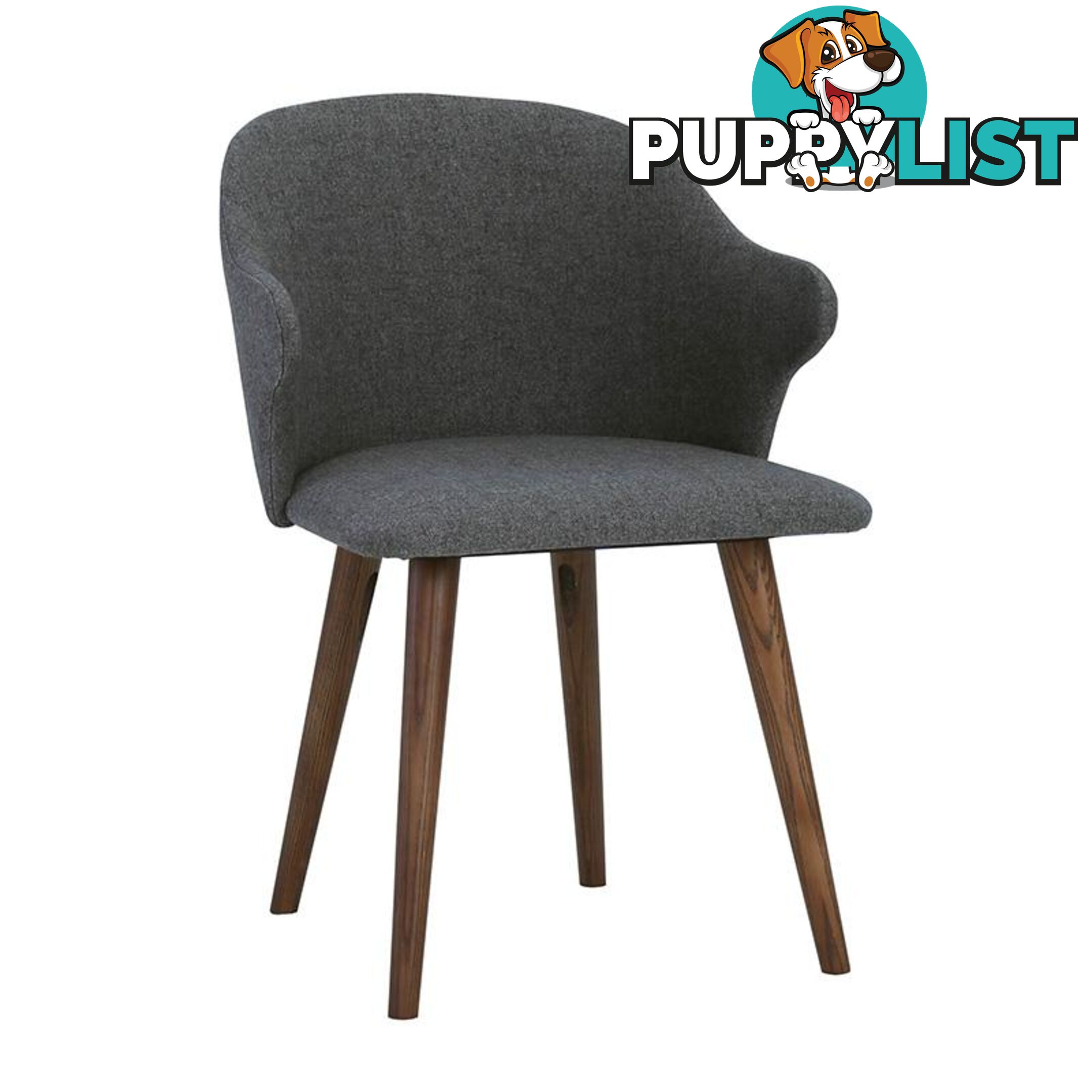 CEYLA Dining Chair - Grey - 241110 - 9334719008219