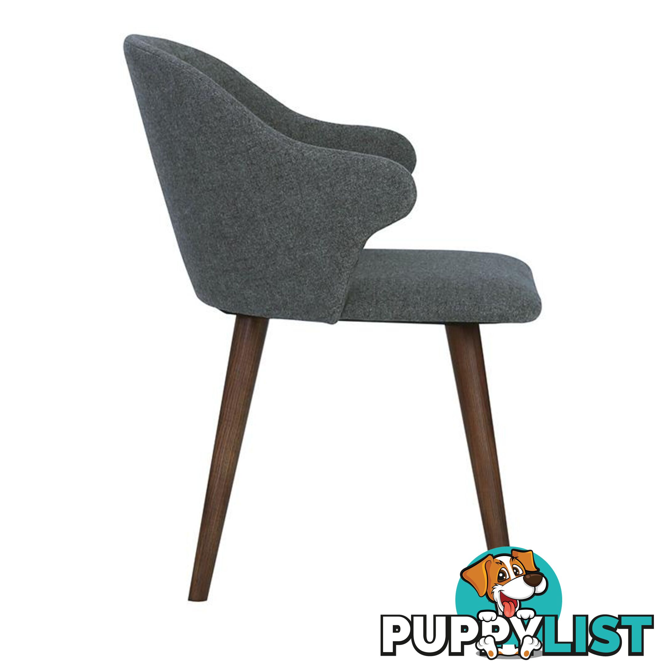 CEYLA Dining Chair - Grey - 241110 - 9334719008219