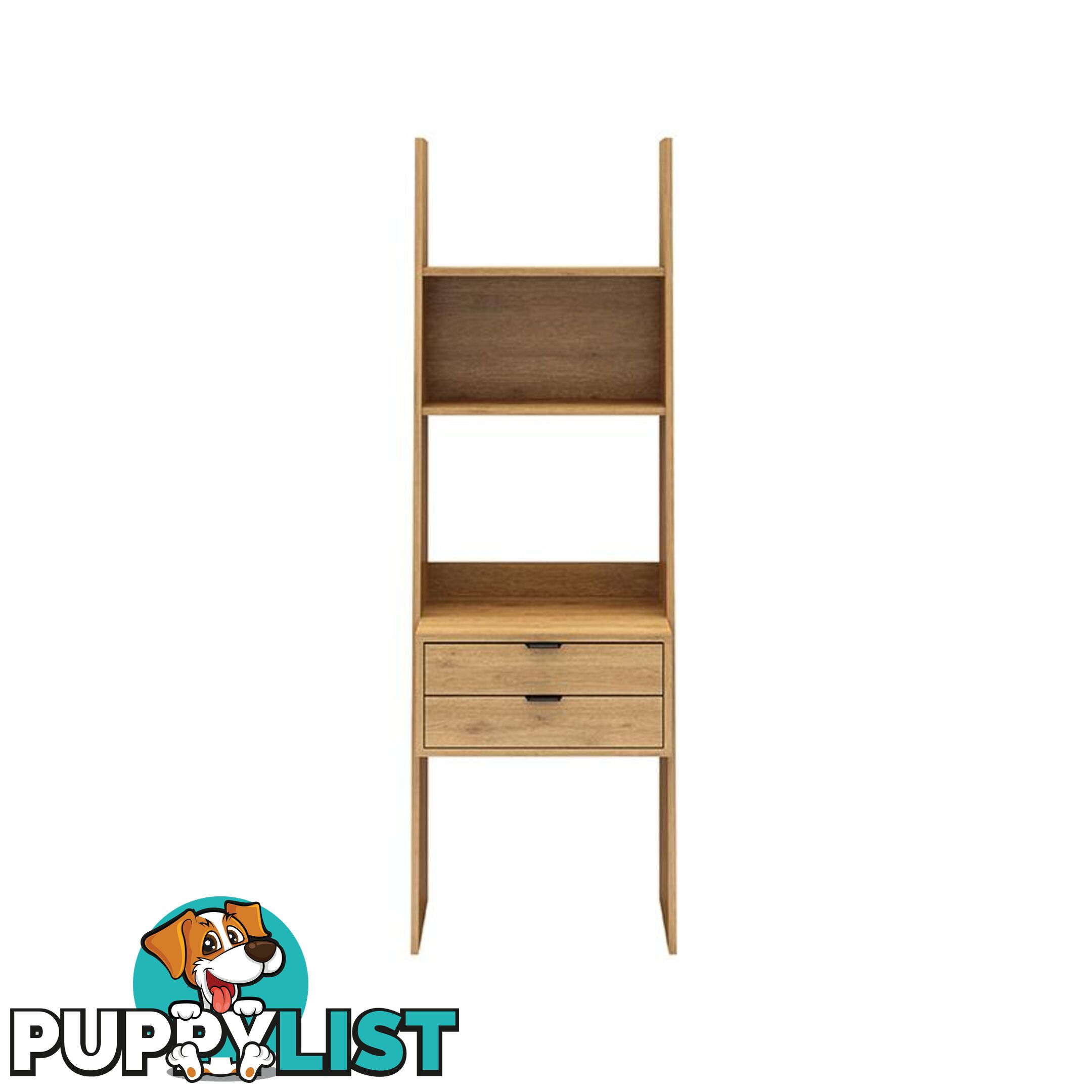 BERLAI Bookshelf Display Unit 60cm - Natural - AS-BER102B - 9334719010878