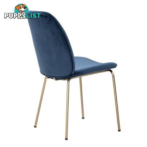 ADELIA Dining Chair - Jungle Green & Brass - 241221 - 5713941086464