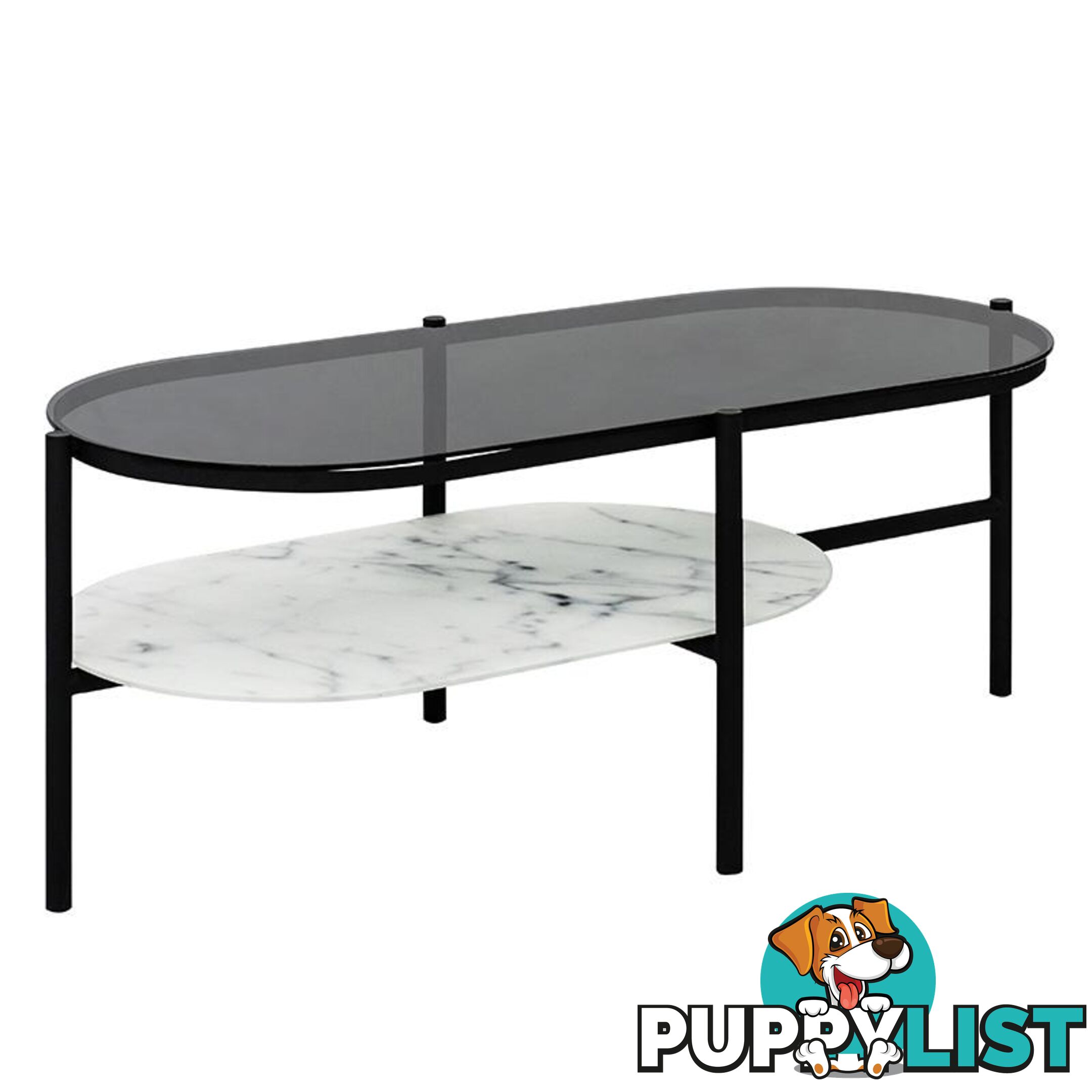 SHILO Coffee Table 115cm - Smoke - AC-H000018006 - 5705994992113