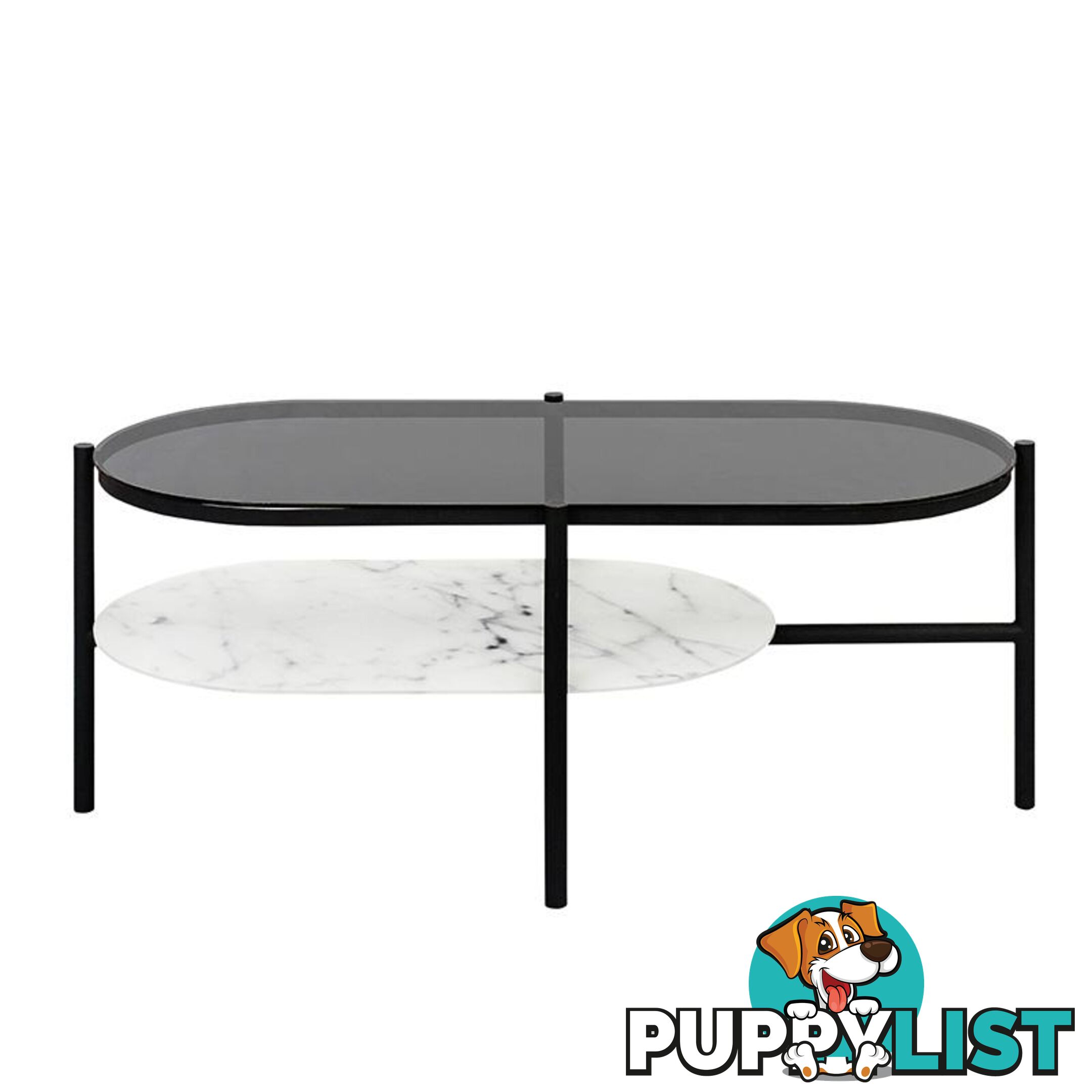 SHILO Coffee Table 115cm - Smoke - AC-H000018006 - 5705994992113