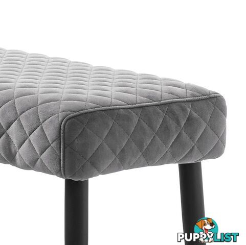 DANYA Bench Seat 160cm - Grey - 39910008 - 5704745079769