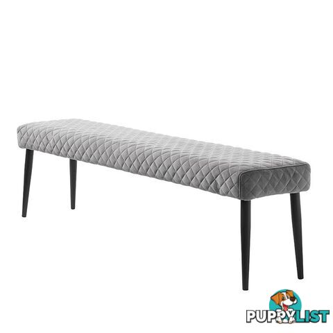 DANYA Bench Seat 160cm - Grey - 39910008 - 5704745079769