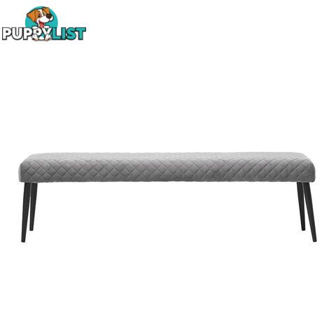 DANYA Bench Seat 160cm - Grey - 39910008 - 5704745079769