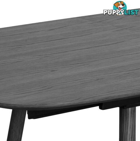 GOSTA Extendable Dining Table 1.8-2.7m - Black - DI-J3525 - 9334719001708