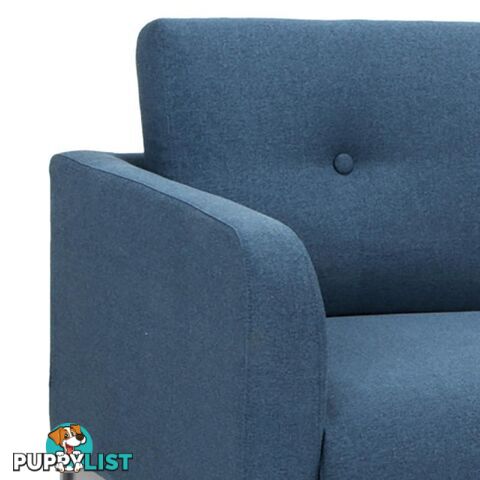 SIGMA 3 Seater Sofa - Grey &  Jungle Green - 233130 - 9334719002637