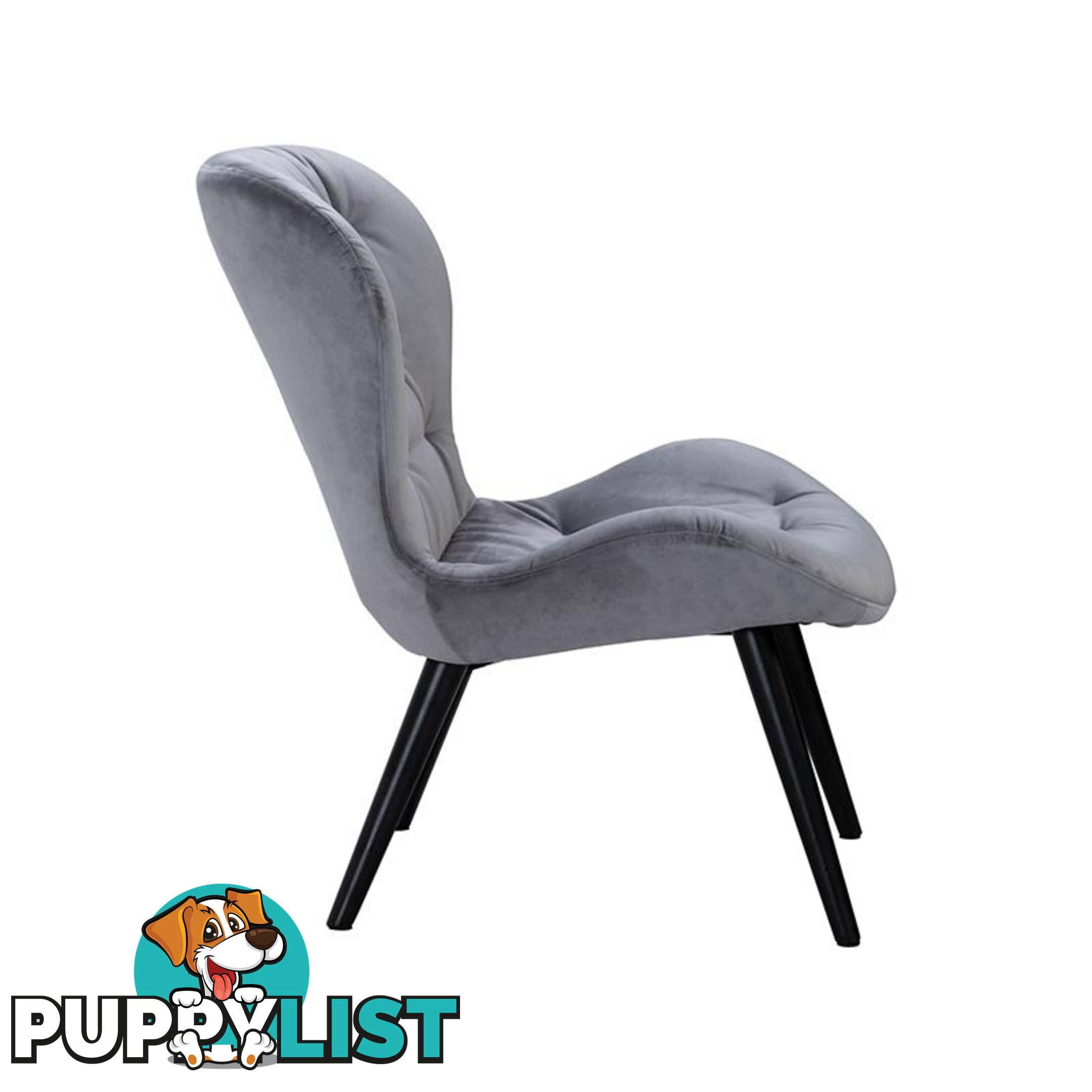 SALOMI Lounge Chair - Ash Grey - 231200 - 9334719000824