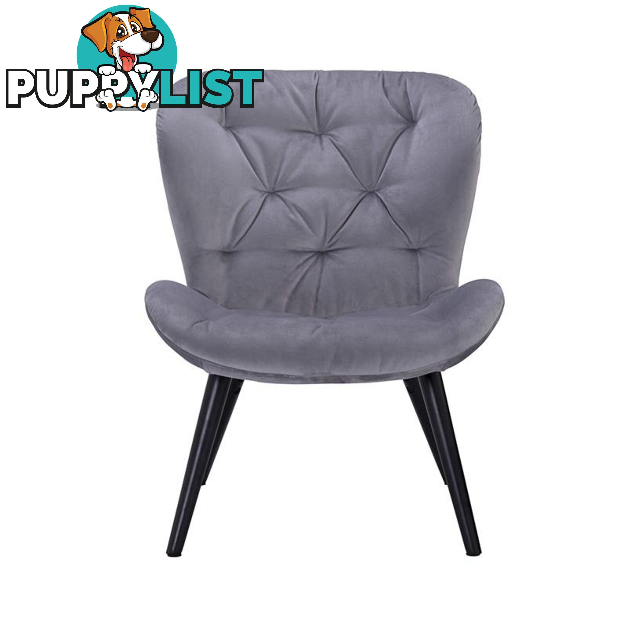 SALOMI Lounge Chair - Ash Grey - 231200 - 9334719000824