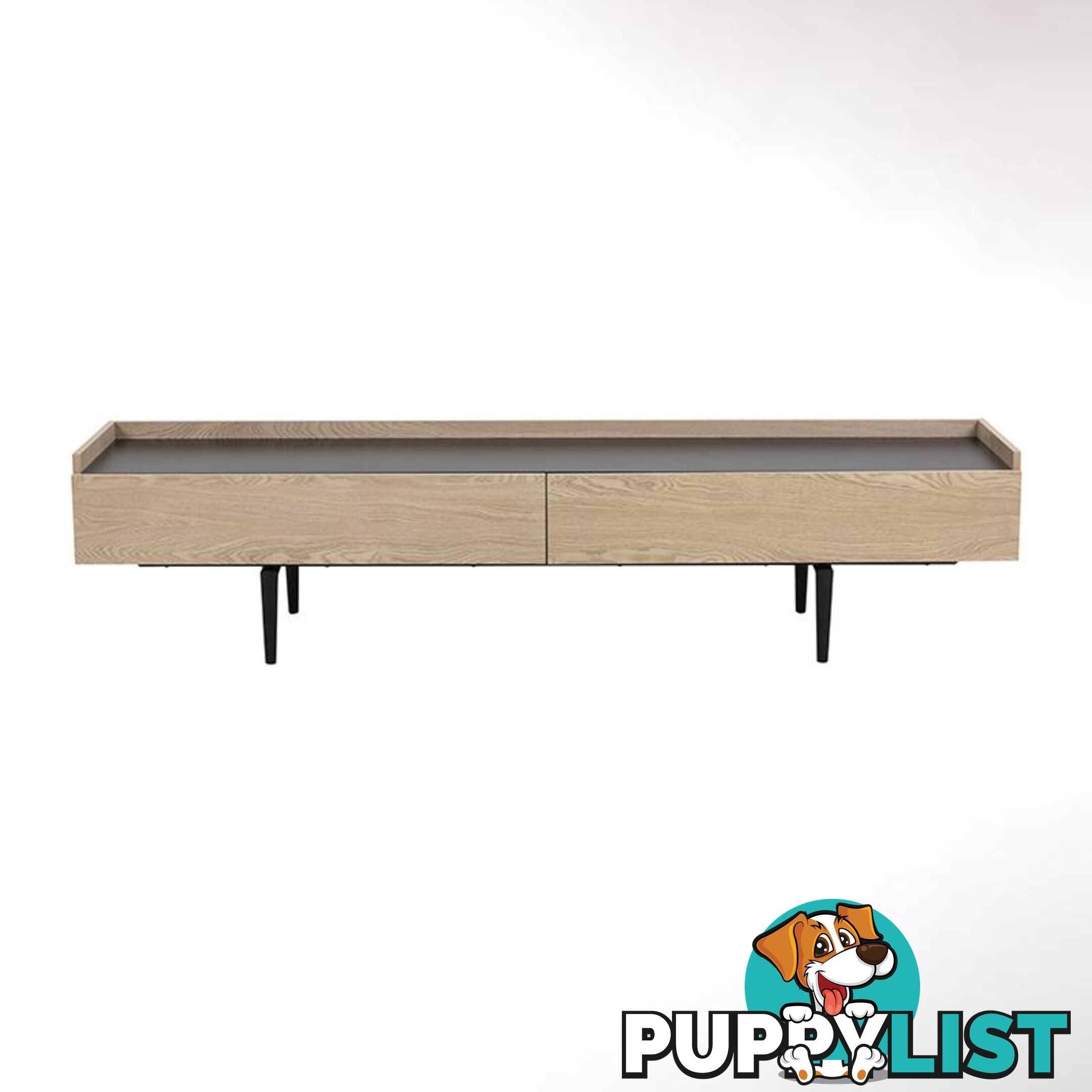 BROGAN Entertainment TV Unit 200cm - Natural - AC-91979-1 - 5713941002334