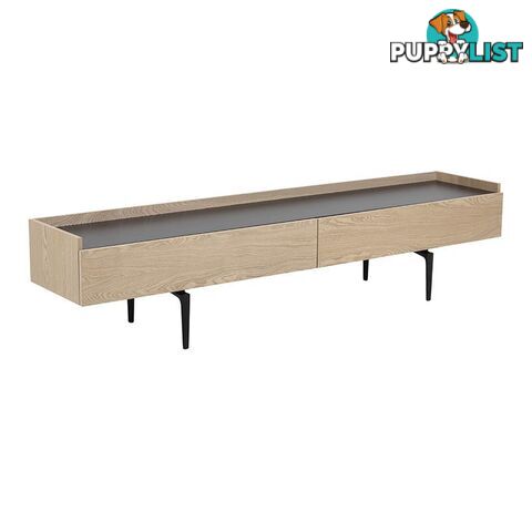 BROGAN Entertainment TV Unit 200cm - Natural - AC-91979-1 - 5713941002334