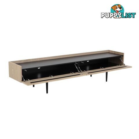 BROGAN Entertainment TV Unit 200cm - Natural - AC-91979-1 - 5713941002334