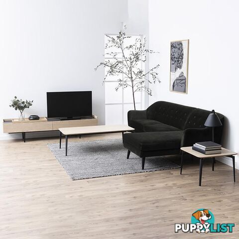 BROGAN Entertainment TV Unit 200cm - Natural - AC-91979-1 - 5713941002334