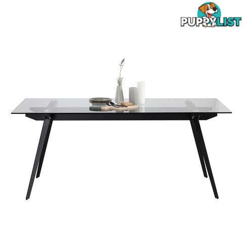 ARCHIE Glass Dining Table 180cm - 146054 - 9334719000695