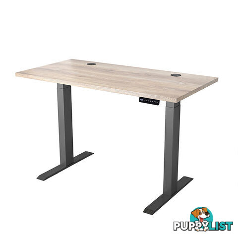 ALVIS Standing Desk with Lift 1.2M - Warm Oak & Black - WF-LD01 - 9334719011400