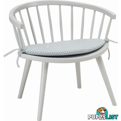 MOKE Lounge Chair Grey with Mint cushion - MOKE_LC1203-0002 - 9334719003283