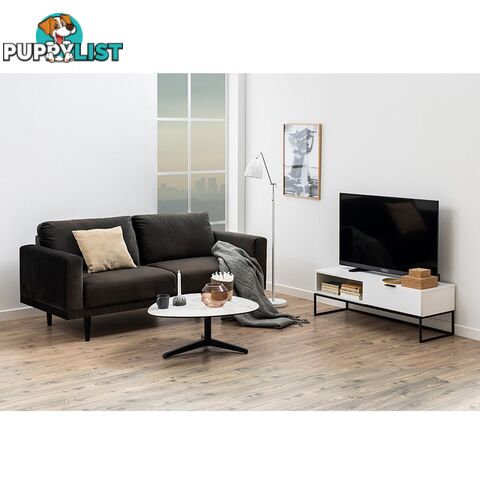 SVANA TV Entertainment Unit - 120cm - White - AC-0000087972 - 5713941089212