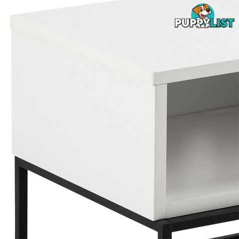 SVANA TV Entertainment Unit - 120cm - White - AC-0000087972 - 5713941089212