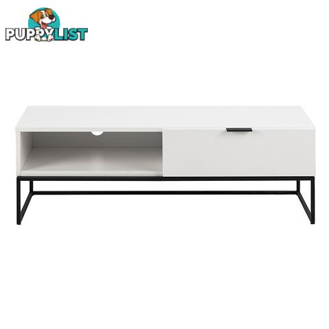 SVANA TV Entertainment Unit - 120cm - White - AC-0000087972 - 5713941089212