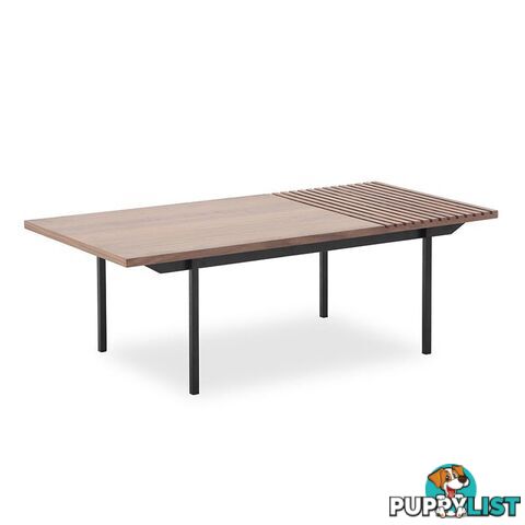 TOZZI Nest of Tables - Walnut & Black - DI-J5810A-B - 9334719001869