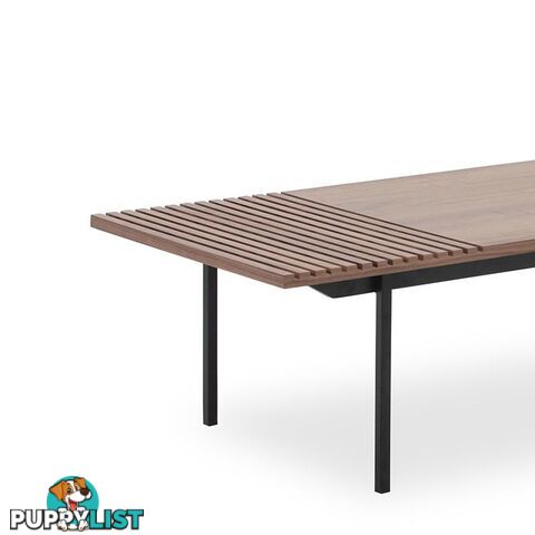 TOZZI Nest of Tables - Walnut & Black - DI-J5810A-B - 9334719001869