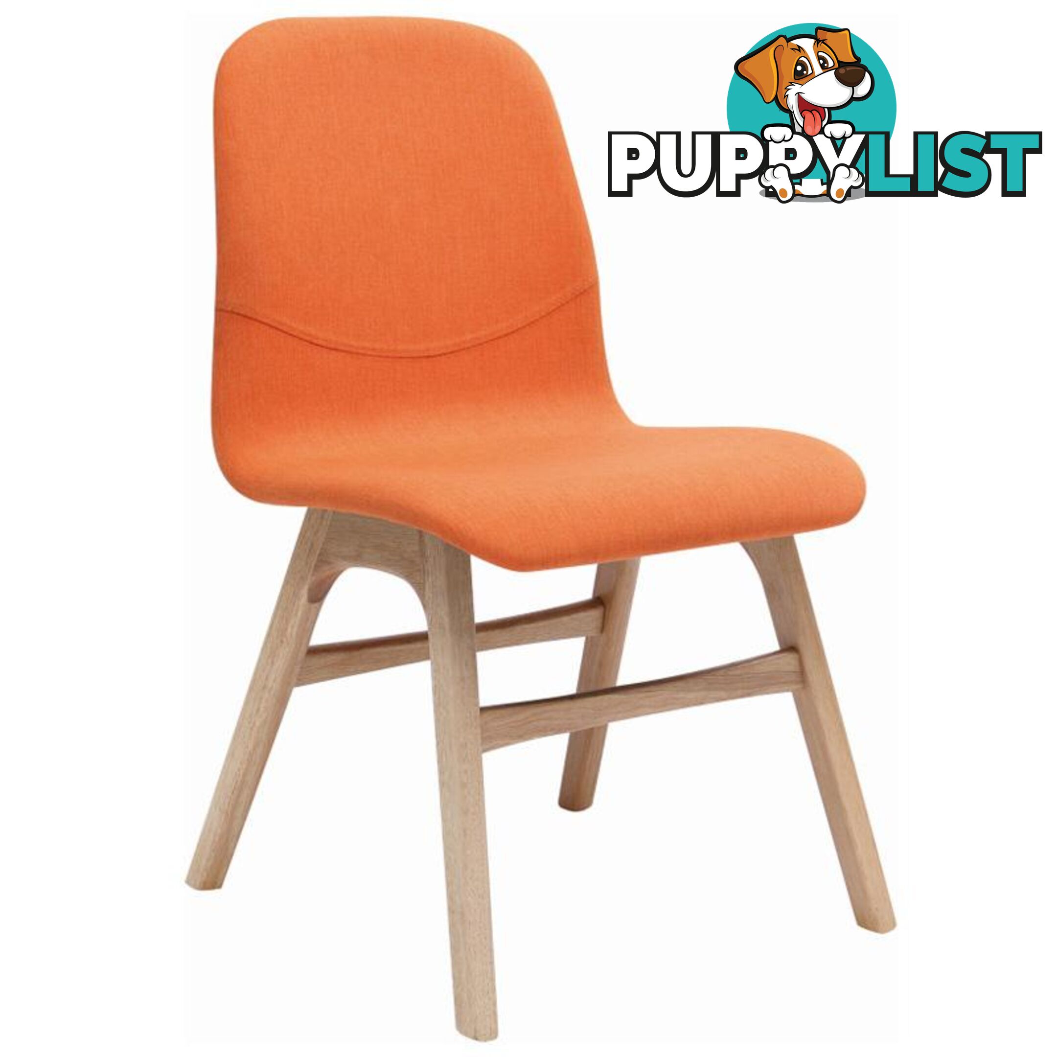 AVA Dining Chair - Tangerine - AVA_DC102-6100 - 9334719000879