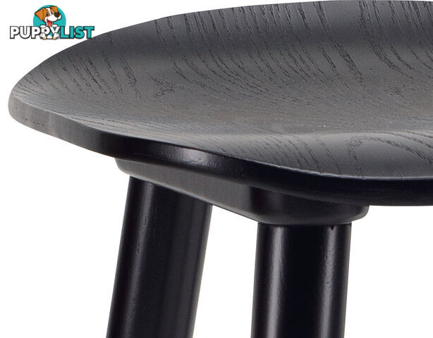 Hetty Counter Stool - Black Ash Veneer - 24092677 - 9334719007793